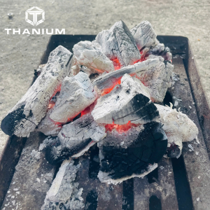than củi sạch ít tro, tro trắng mịn không còn tạp chất