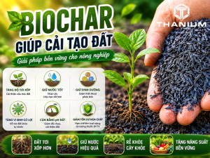 Biochar Giúp Cải Tạo Đất Như Thế Nào?
